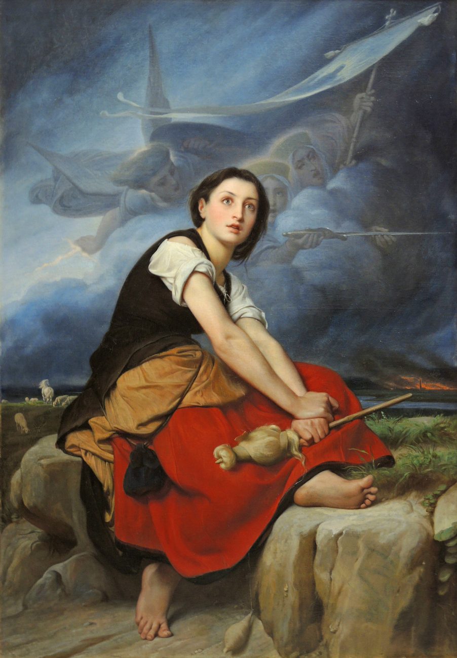 Joan of Arc Listening To Her Voices