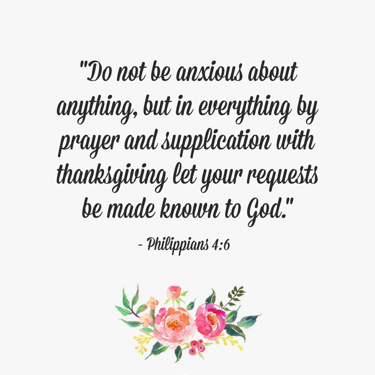Philippians 4:6