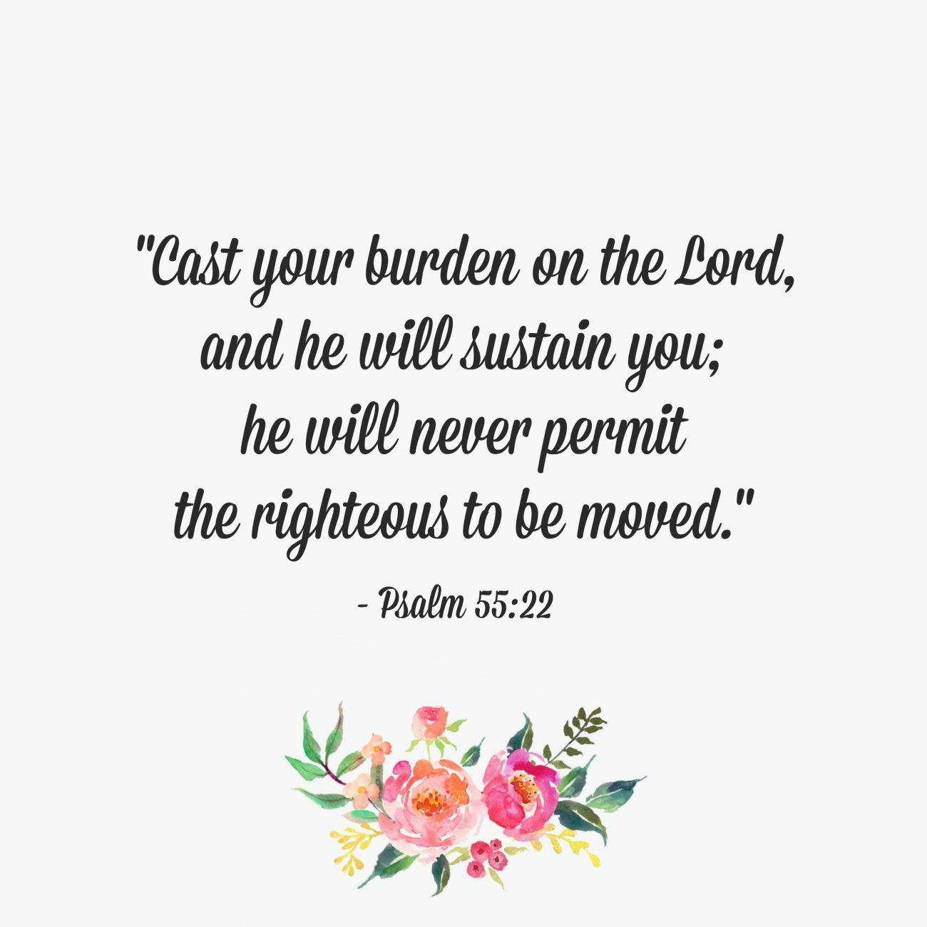 Psalm 55:22