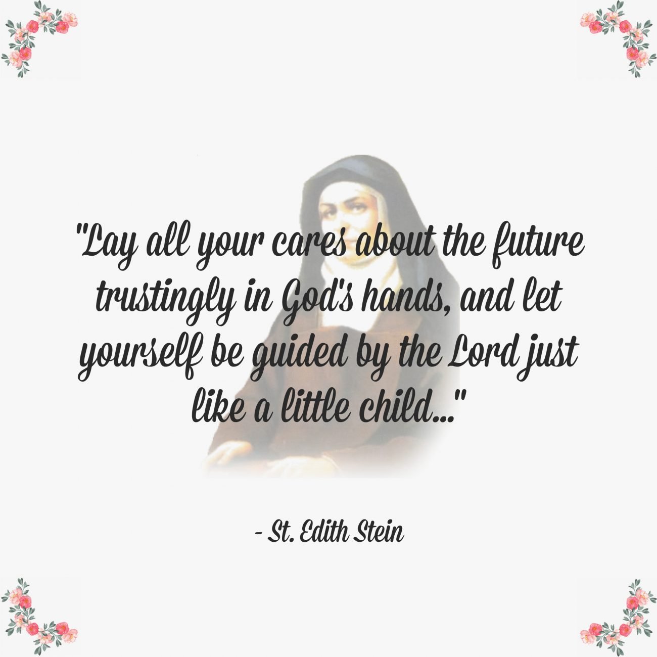 St. Edith Stein Quote