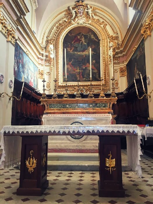 The church of St. Publius in Malta.